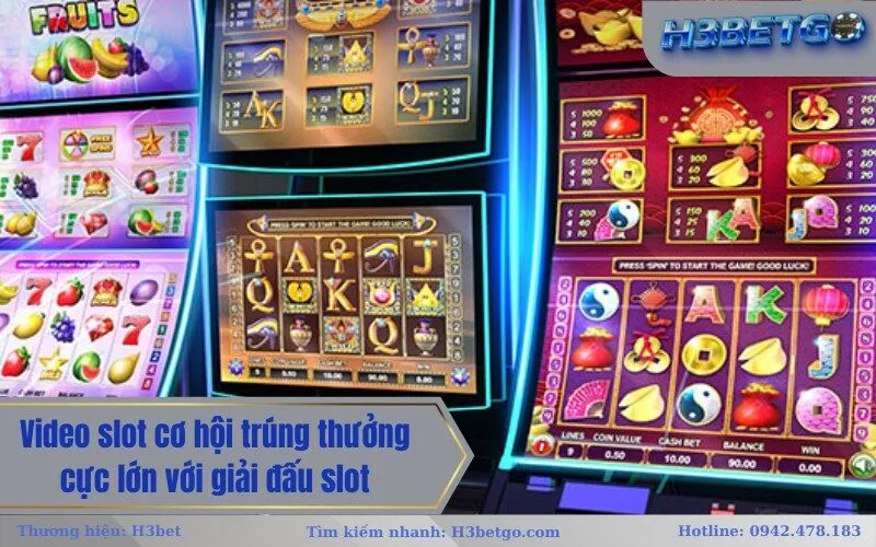 Video slot cơ hội trúng thưởng cực lớn với giải đấu slot