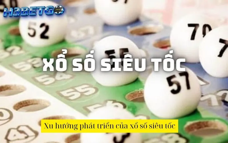 Xu hướng phát triển của xổ số siêu tốc